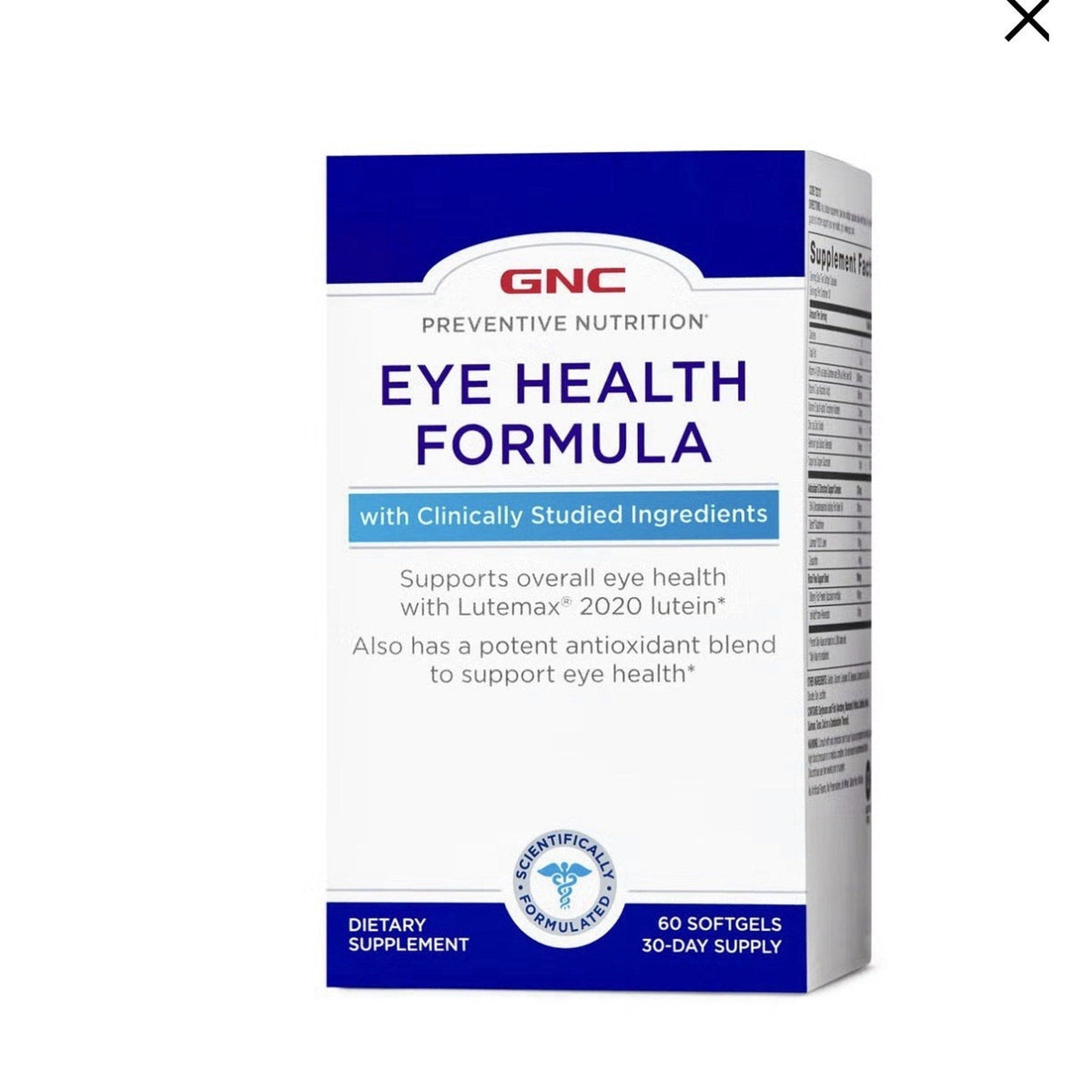 GNC Brain Health Formula Supplement Tablets -60 Count EXP:01/27-GNC Brain Health Formula Supplement Tablets -60 Count EXP:01/27