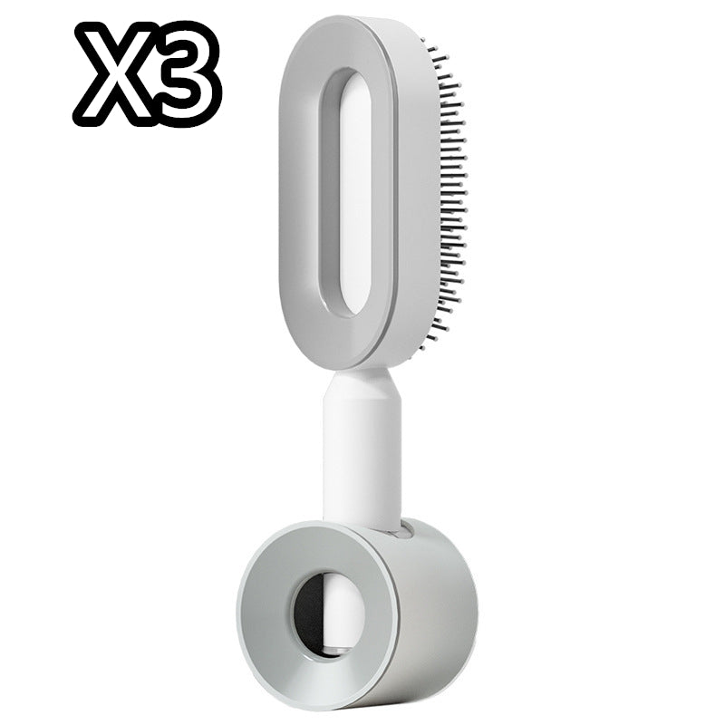 Self Cleaning Hair Brush For Women One-key Cleaning Hair Loss Airbag Massage Scalp Comb Anti-Static Hairbrush-9e07c9b151be5b14ce53b8693a527318