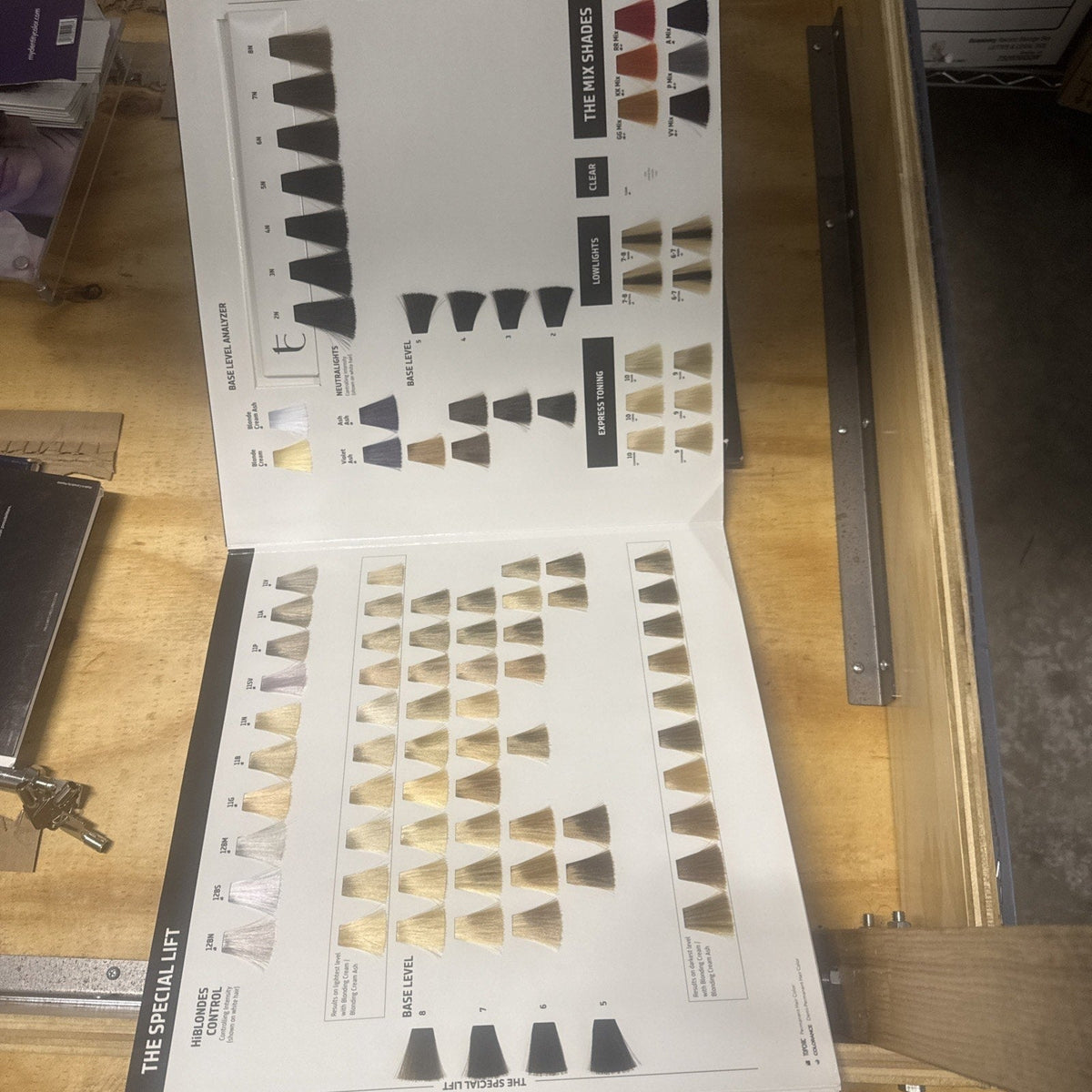 Goldwell Topchic & Colorance Hair Color Swatch Book, Salon Shade Guide-Goldwell Topchic & Colorance Hair Color Swatch Book, Salon Shade Guide