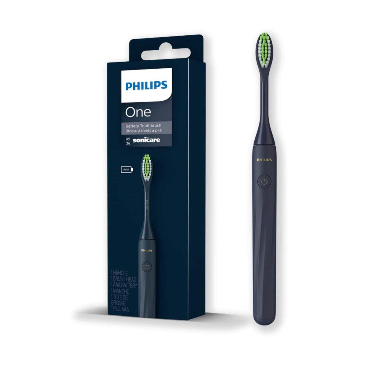 Philips One by Sonicare Electric Toothbrush HY1100/54, Soft Bristles-Philips One by Sonicare Electric Toothbrush HY1100/54, Soft Bristles