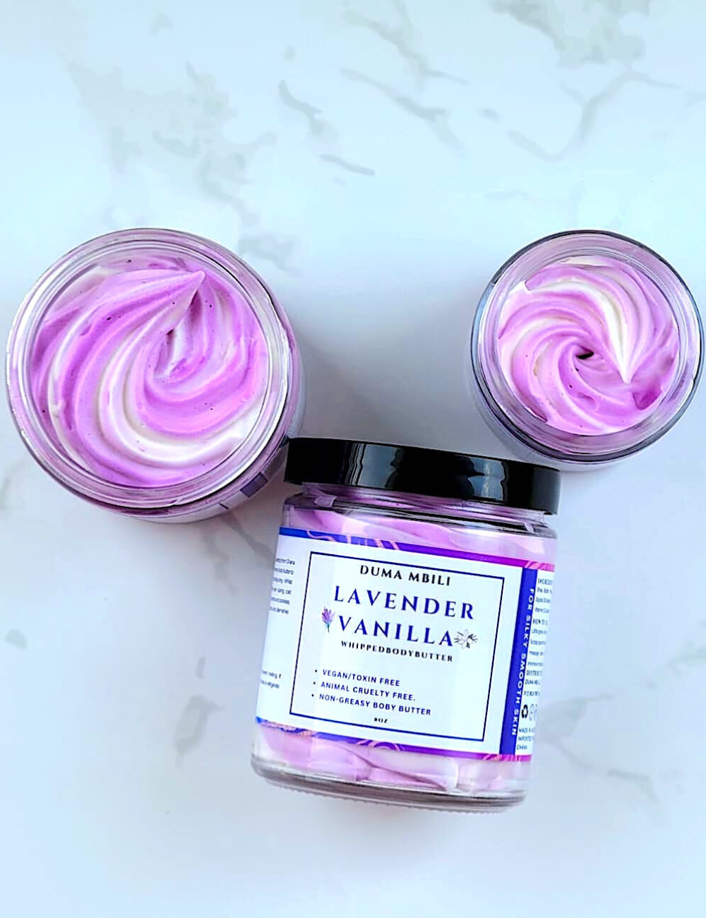 Lavender Vanilla Whipped Body Butter-Lavender Vanilla Whipped Body Butter