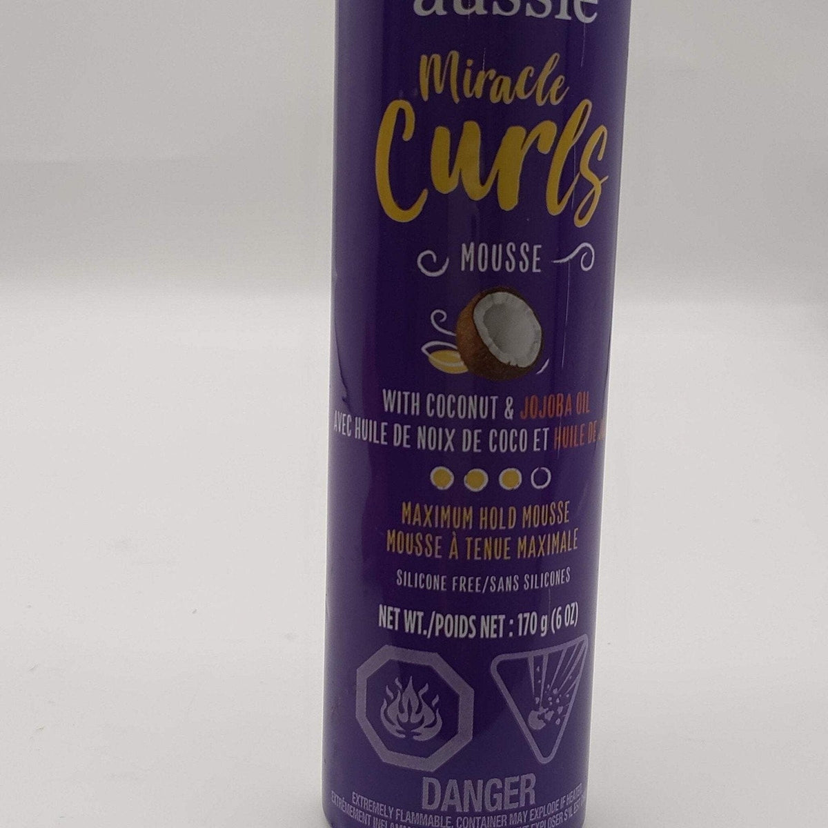 Aussie Miracle Curls Mousse, 6 oz-Aussie Miracle Curls Mousse, 6 oz