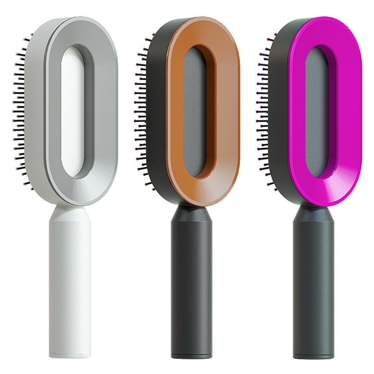 Self Cleaning Hair Brush For Women One-key Cleaning Hair Loss Airbag Massage Scalp Comb Anti-Static Hairbrush-6e80fc446ea92fa9fc3a6e33f7355b71