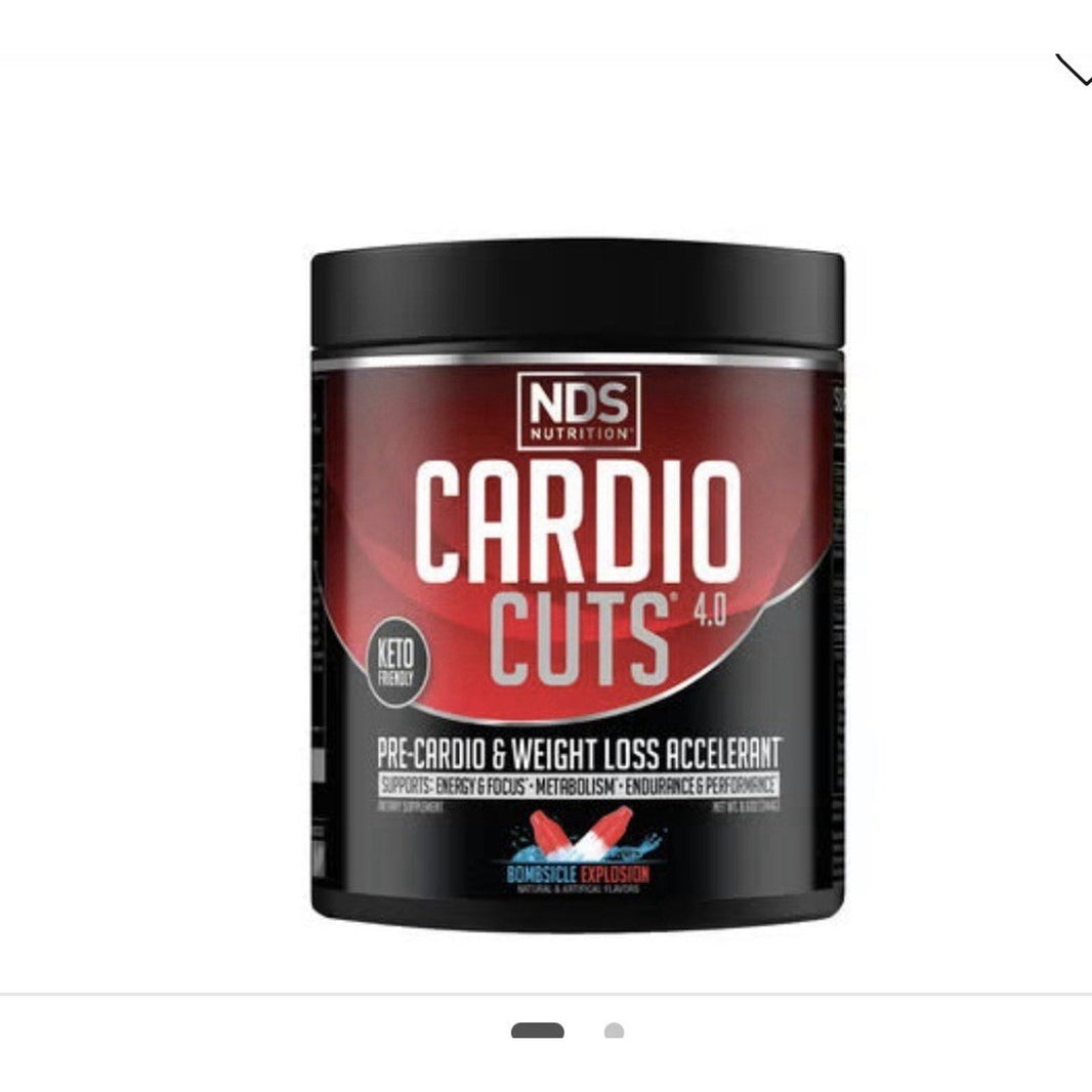 Cardio Cuts NDS Nutrition 4.0 Pre Cardio &weight Loss- Exp11/27-Cardio Cuts NDS Nutrition 4.0 Pre Cardio &weight Loss- Exp11/27
