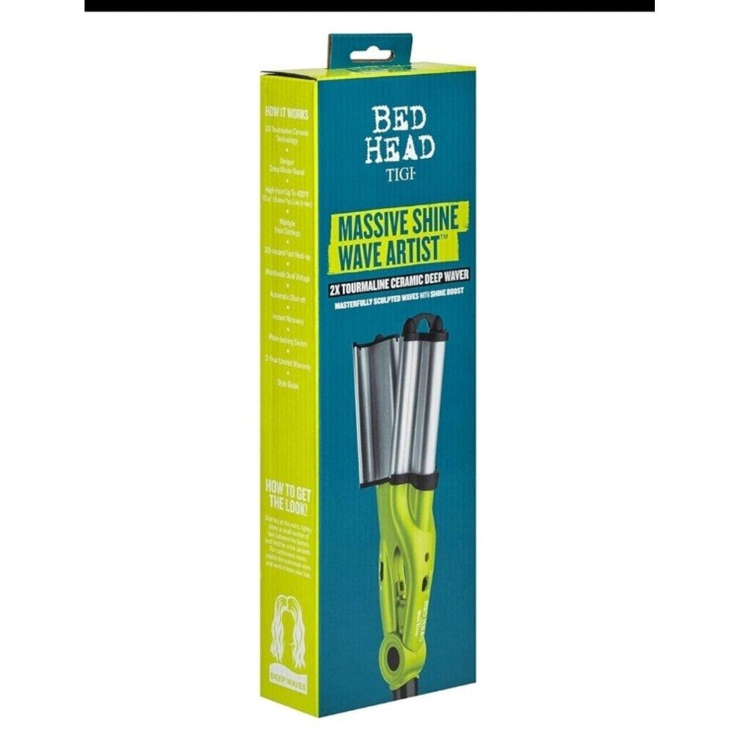 Bed Head Wave Artist Deep Waver | Combat Frizz, Get Long Lasting Results - Green-Bed Head Wave Artist Deep Waver | Combat Frizz, Get Long Lasting Results - Green