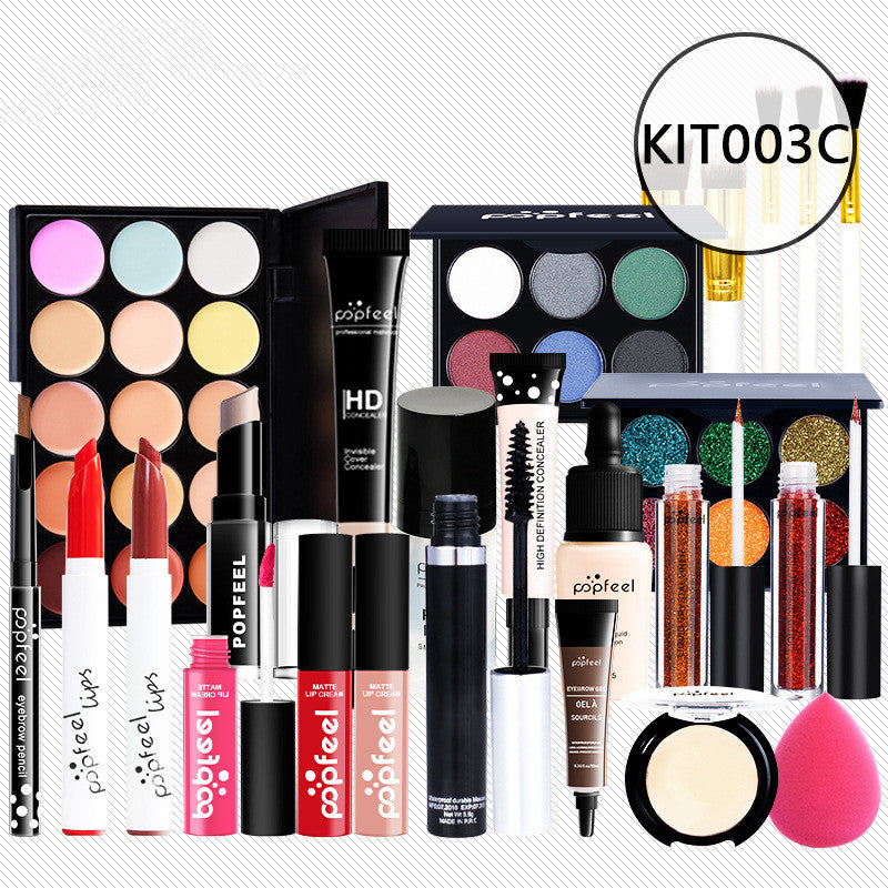 Makeup Cosmetics Set Beginner Combination Concealer Eyeliner Eyebrow Pencil-b96e32422dd93e62dc9d9fad11250b81