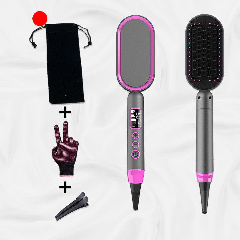 Multifunctional Hot Air Combing And Straight Rolling Dual Purpose Hair Dryer-8e1661cff2174710bde68294a0fa6a44