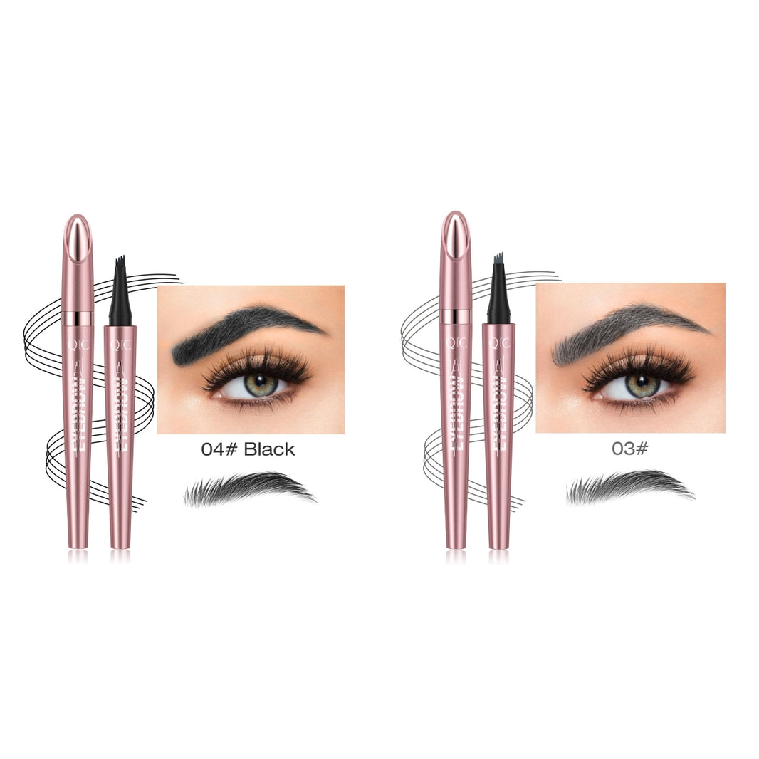 Waterproof And Smooth Not Smudge Four-fork Liquid Eyebrow Pencil-59886b0f38bdf6cca82c4c4fc1ec9c8