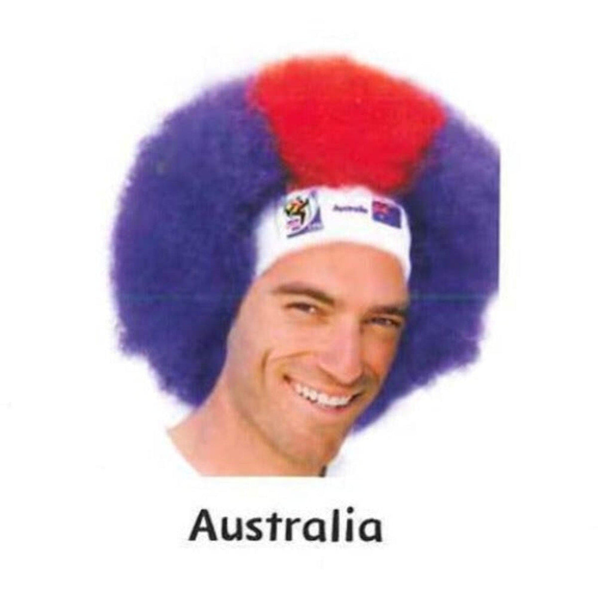 Australia World Cup Soccer Afro Wig 25-Count Case Pack – Official FIFA Licensed Retro Fan Gear-Australia World Cup Soccer Afro Wig 25-Count Case Pack – Official FIFA Licensed Retro Fan Gear