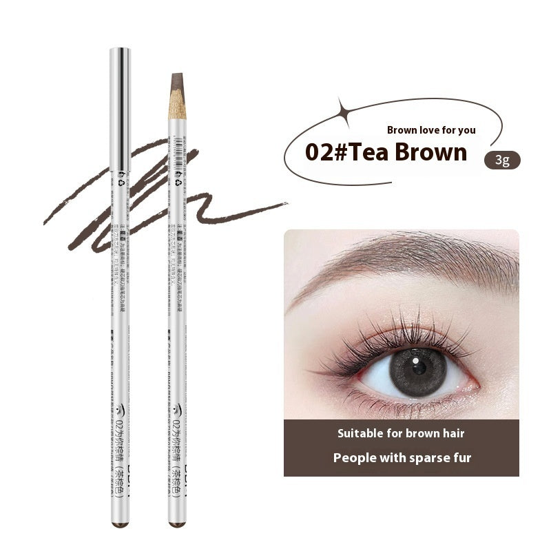 Waterproof And Sweat-proof Wild Eyebrow Pencil Line Design Distinct Look Hard Core-feb97525b429f1d2f3f7cc598e67daed