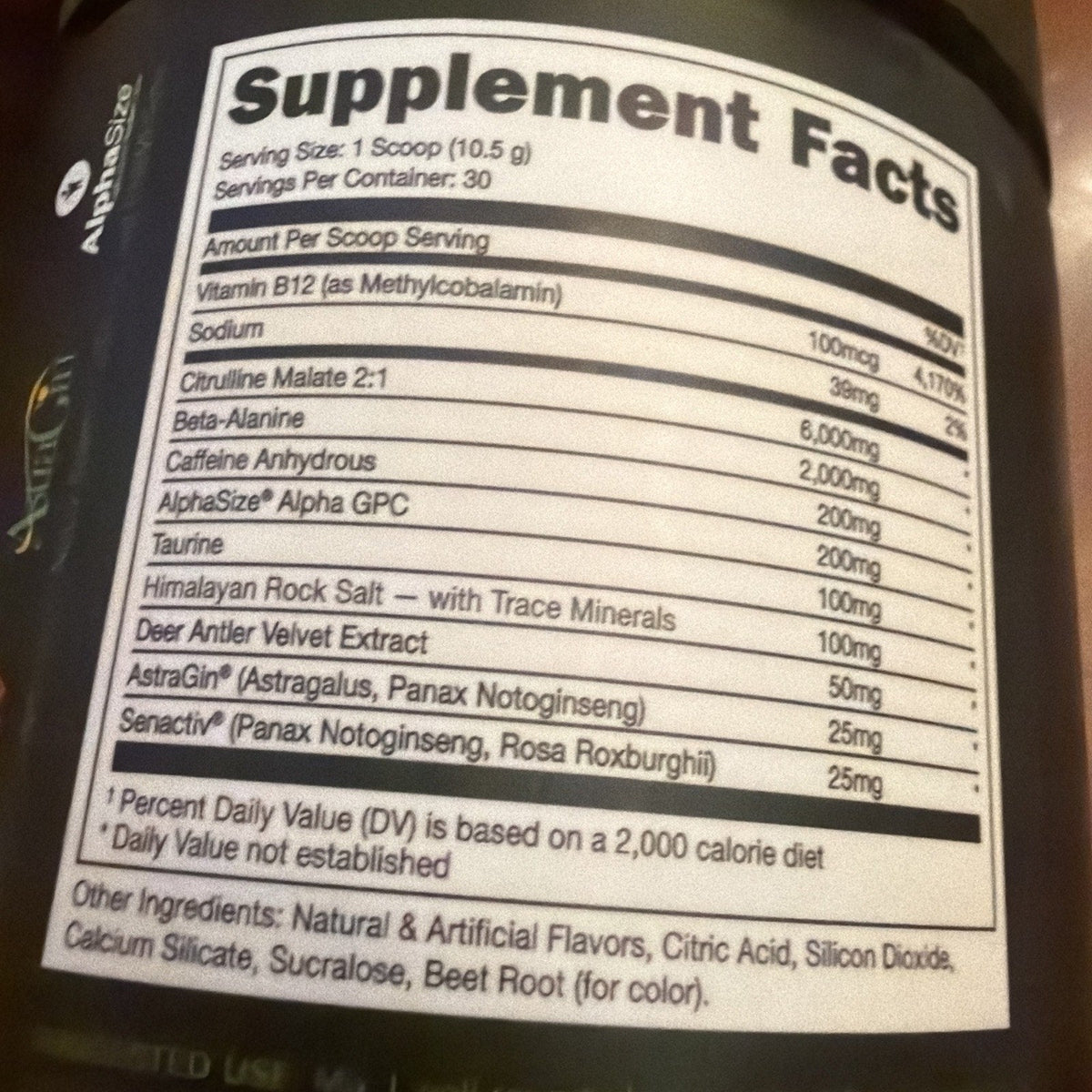 Bucked Up, Pre-Workout, Strawberry Kiwi, 11.1 oz (315 g)BB 01/27-Bucked Up, Pre-Workout, Strawberry Kiwi, 11.1 oz (315 g)BB 01/27