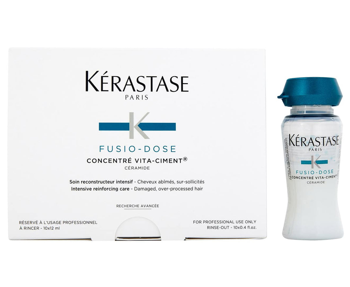 Kerastase Fusio-dose Concentre Vita-ciment 10 x 0.4 OZ-Kerastase Fusio-dose Concentre Vita-ciment 10 x 0.4 OZ