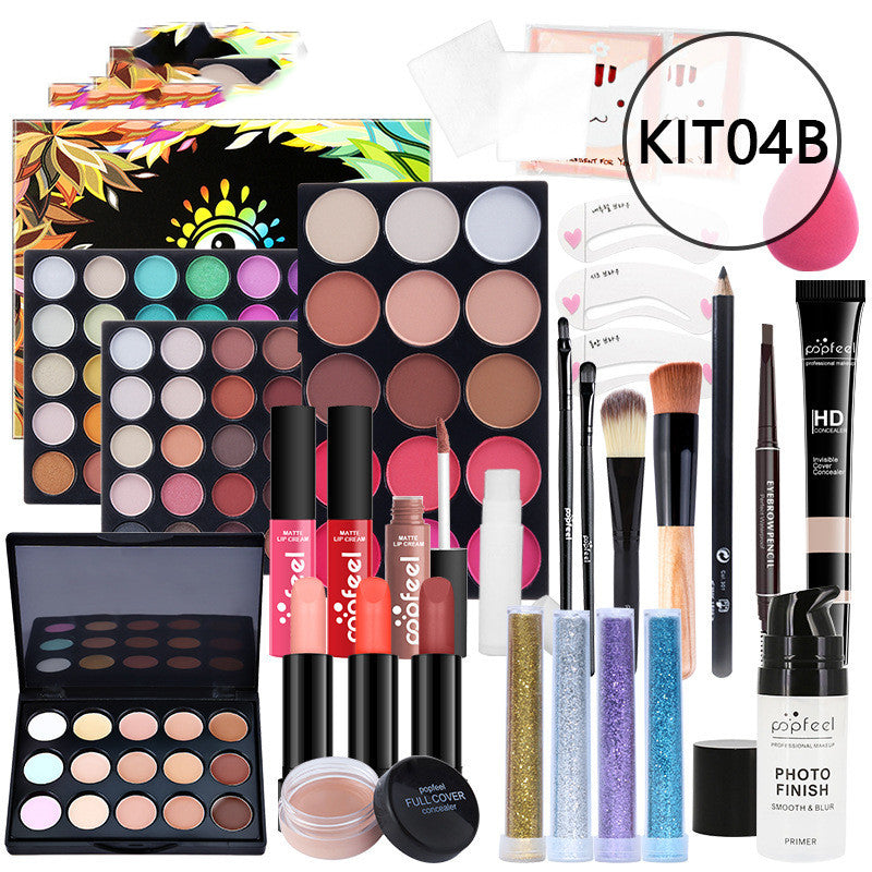 Makeup Cosmetics Set Beginner Combination Concealer Eyeliner Eyebrow Pencil-3f4d41636a88809713c461dc87a11406
