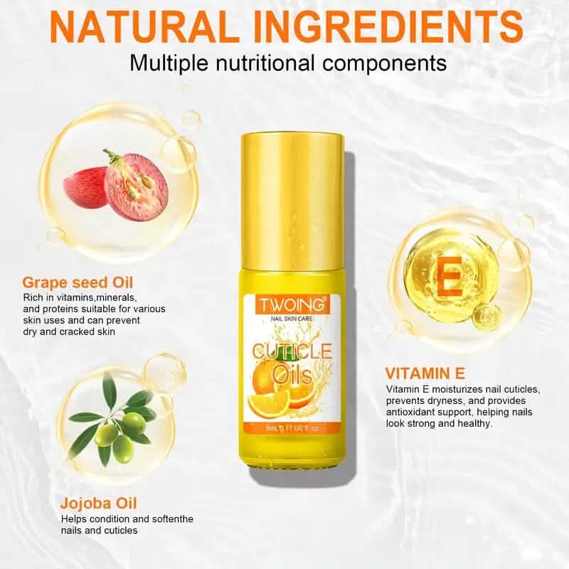5ml/ 0.17oz Cuticle Oil Nail Natural Rose Nutrition Oil-5ml/ 0.17oz Cuticle Oil Nail Natural Rose Nutrition Oil