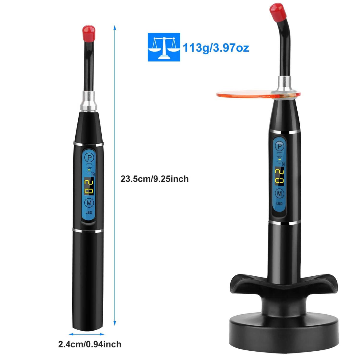 5W Cordless Dental LED Curing Light-5W Cordless Dental LED Curing Light