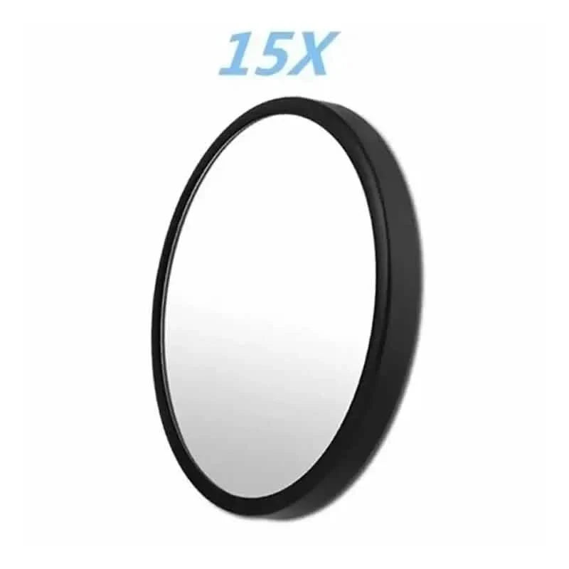 5X/10X/15X Magnifying Mirror with Suction Cups-5X/10X/15X Magnifying Mirror with Suction Cups