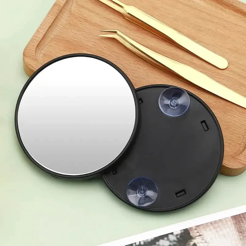5X/10X/15X Magnifying Mirror with Suction Cups-5X/10X/15X Magnifying Mirror with Suction Cups