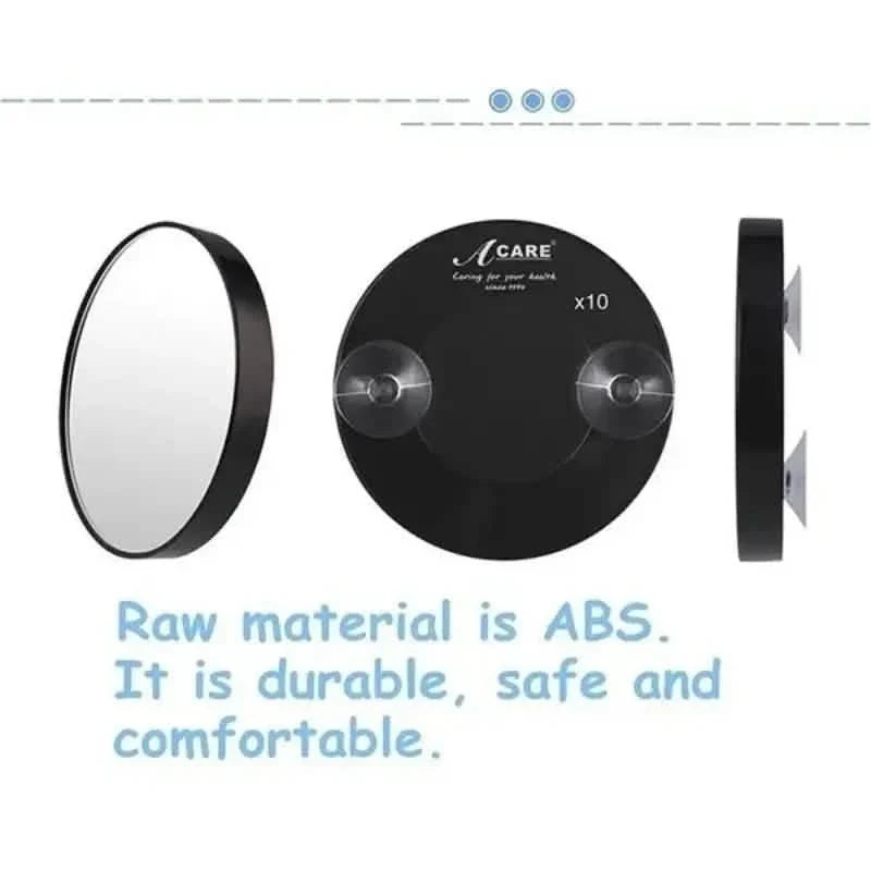 5X/10X/15X Magnifying Mirror with Suction Cups-5X/10X/15X Magnifying Mirror with Suction Cups