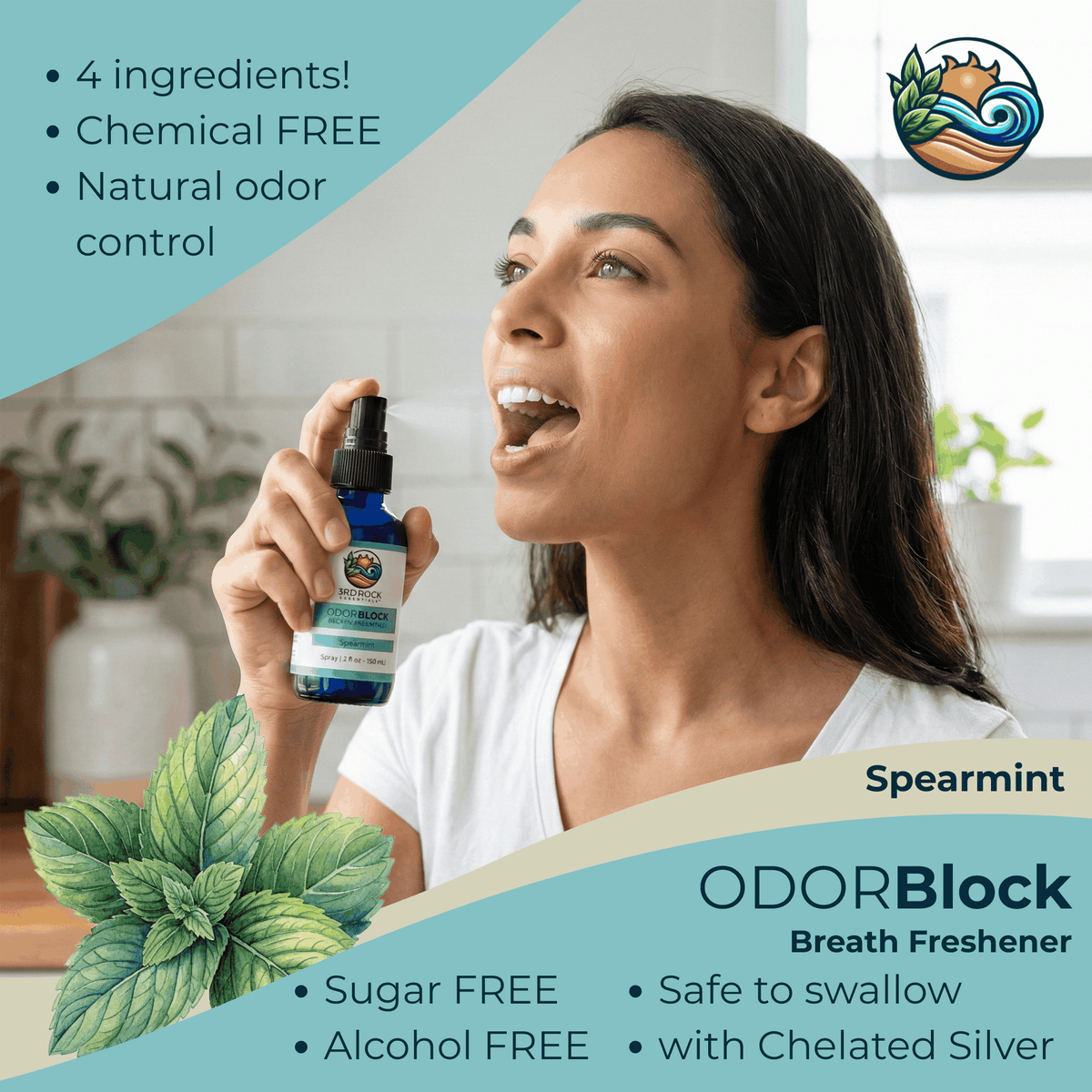ODORBlock Breath Freshener Spray-ODORBlock Breath Freshener Spray