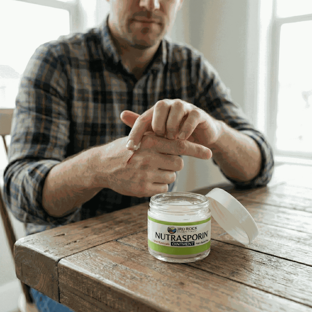 Nutrasporin® - 3oz JAR - All Natural First Aid Ointment 100ppm Silver Gel (Water Resistant)-Nutrasporin® - 3oz JAR - All Natural First Aid Ointment 100ppm Silver Gel (Water Resistant)