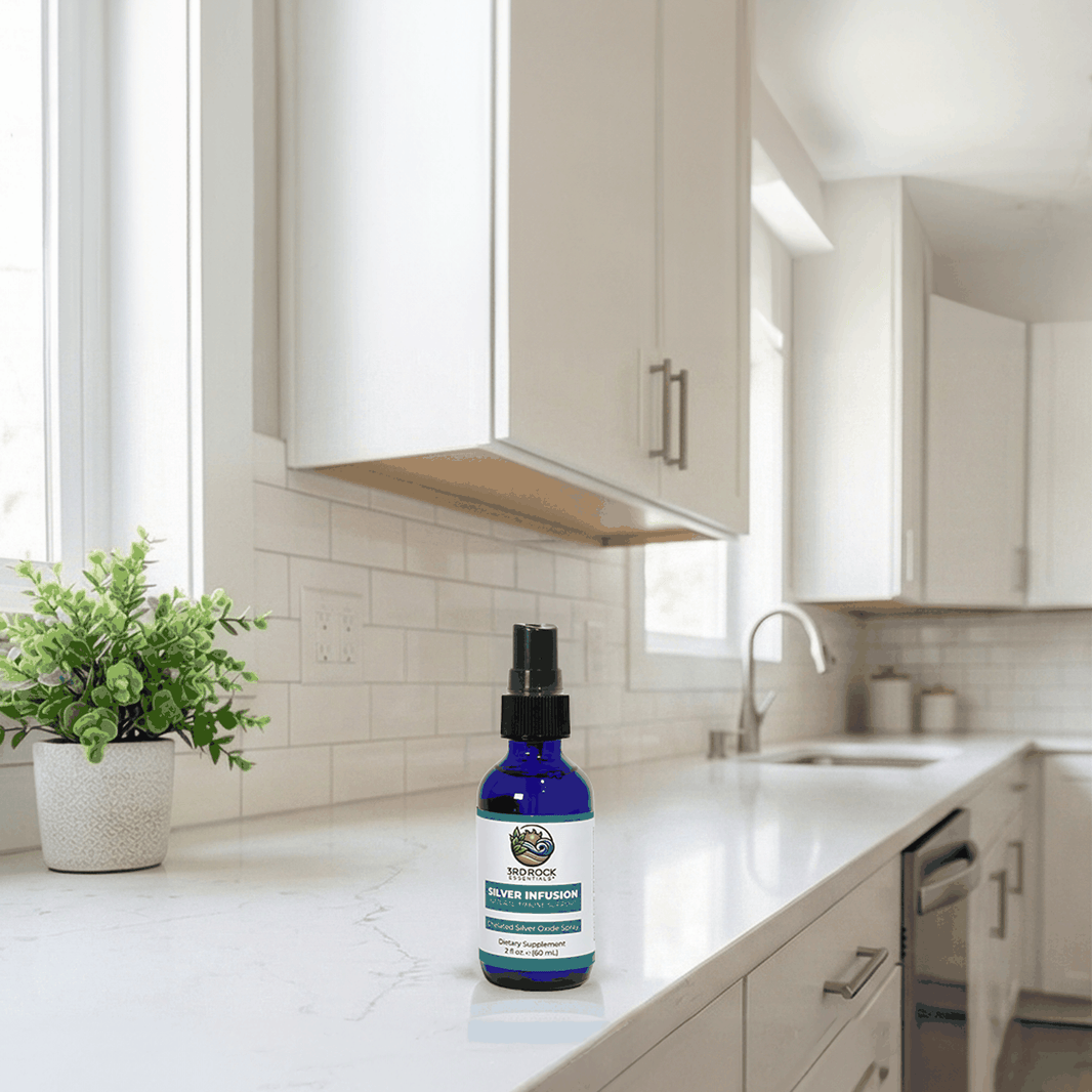 Silver Infusion 150 PPM Chelated Silver Oxide Supplement - 2 oz. Spray-Silver Infusion 150 PPM Chelated Silver Oxide Supplement - 2 oz. Spray