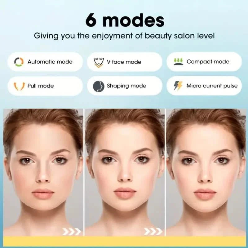 6-Mode 12-Speed Rechargeable V-Face Instrument-6-Mode 12-Speed Rechargeable V-Face Instrument