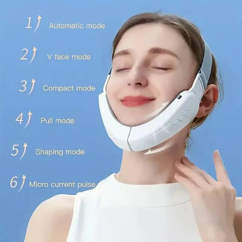 6-Mode 12-Speed Rechargeable V-Face Instrument-6-Mode 12-Speed Rechargeable V-Face Instrument