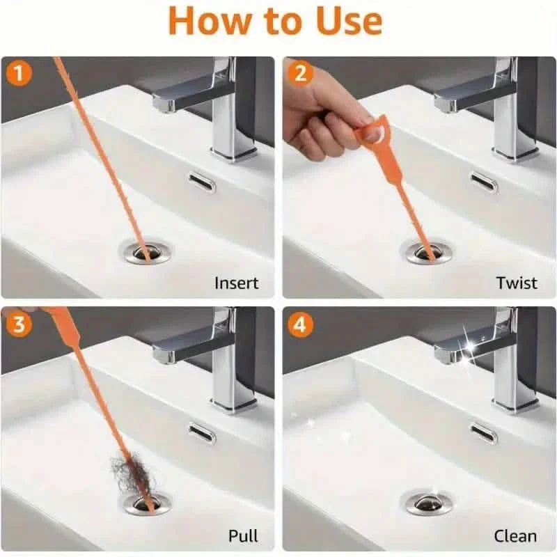 6-Pack: 19.6-inch Flexible Basic Drain Plug Remover-6-Pack: 19.6-inch Flexible Basic Drain Plug Remover