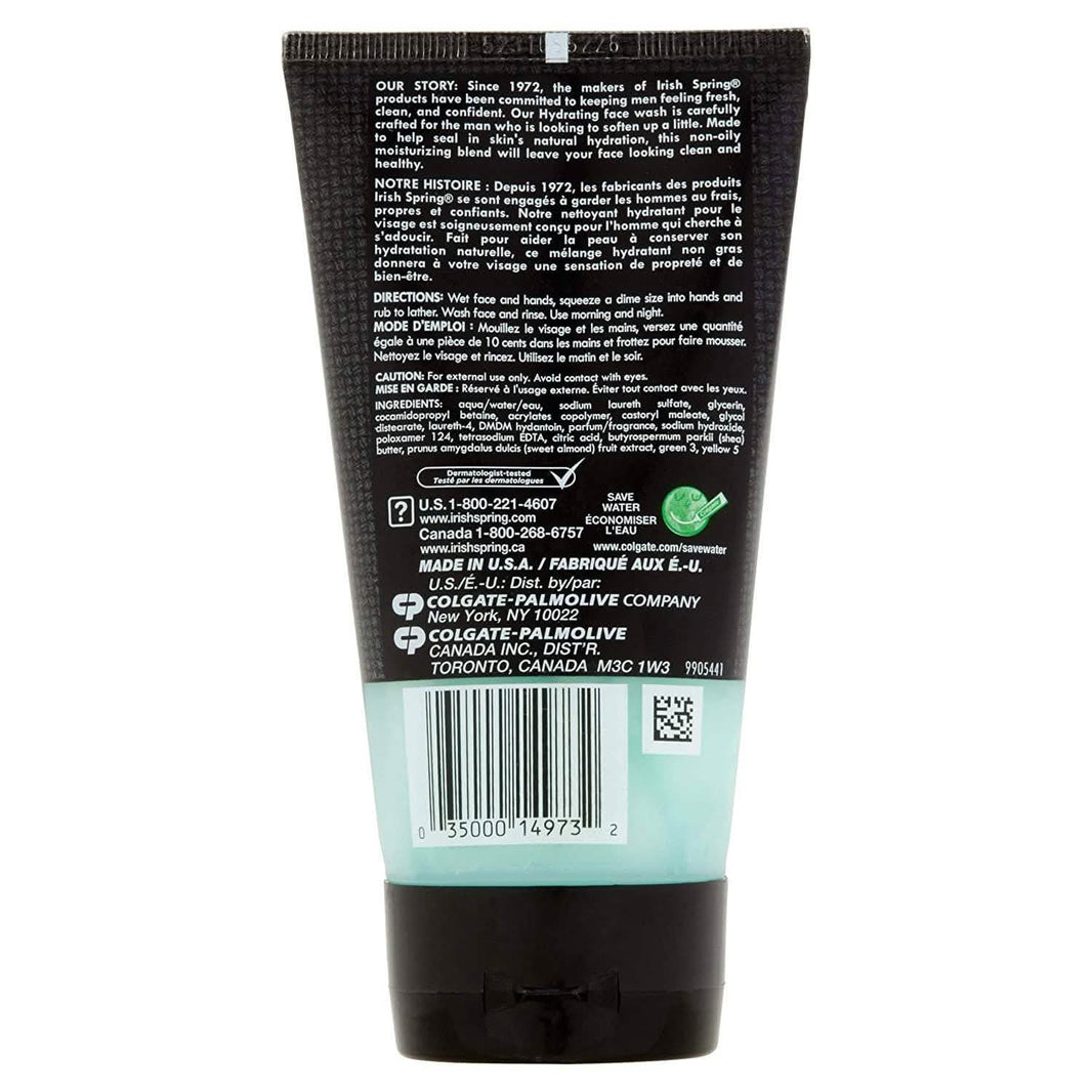 6-Pack: Irish Spring Signature for Men Hydrating Face Wash 5 Oz-6-Pack: Irish Spring Signature for Men Hydrating Face Wash 5 Oz