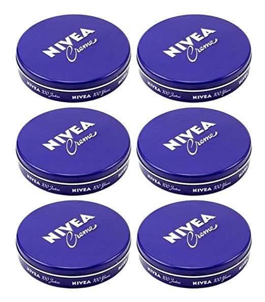 6-Pack: Nivea Cream Creme 2oz/60ml Body Face Skin Hand Cream Moisturizer-6-Pack: Nivea Cream Creme 2oz/60ml Body Face Skin Hand Cream Moisturizer