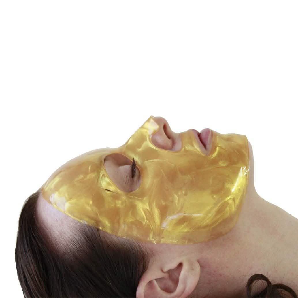 6-Pack: SpaLife Anti-Aging Gold Hydrogel Mask-6-Pack: SpaLife Anti-Aging Gold Hydrogel Mask