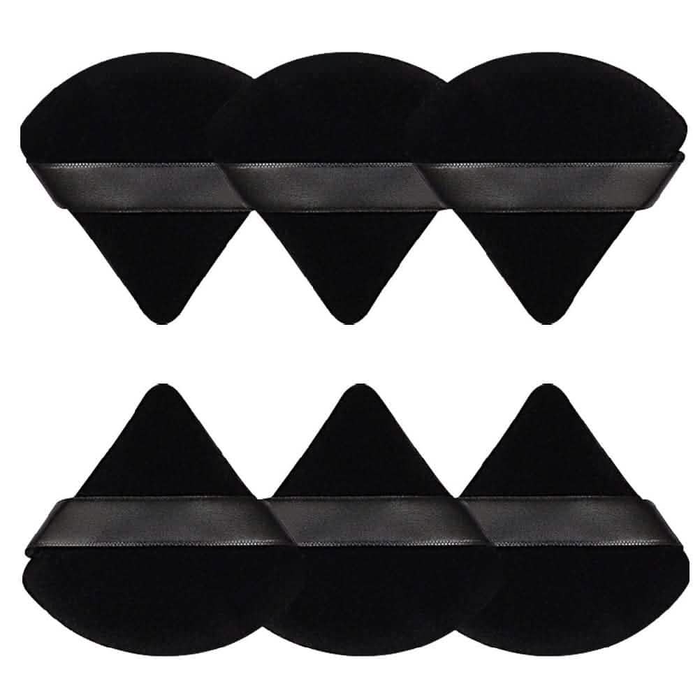 6-Piece: Face Soft Triangle Powder Puff-6-Piece: Face Soft Triangle Powder Puff
