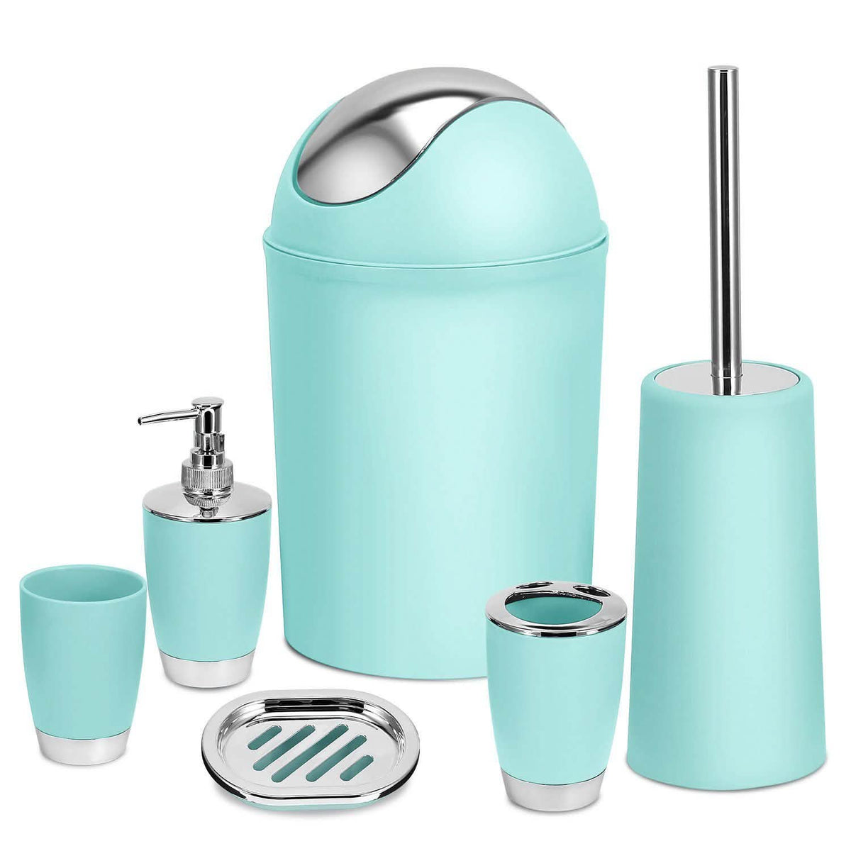 6-Piece Set: Bathroom Accessories-6-Piece Set: Bathroom Accessories