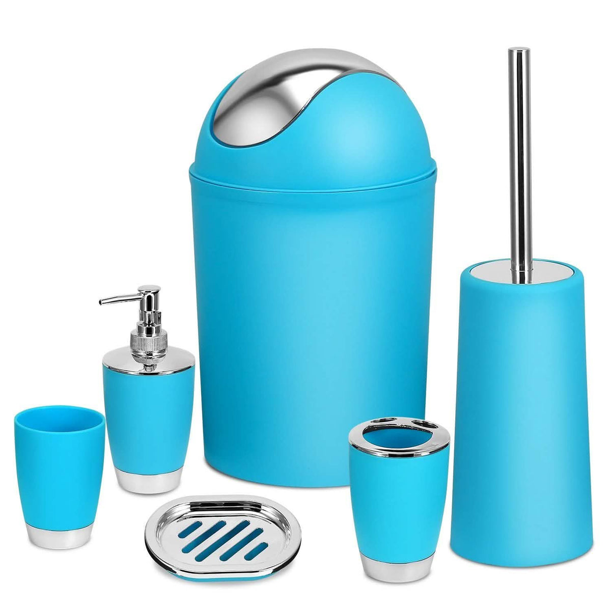 6-Piece Set: Bathroom Accessories-6-Piece Set: Bathroom Accessories