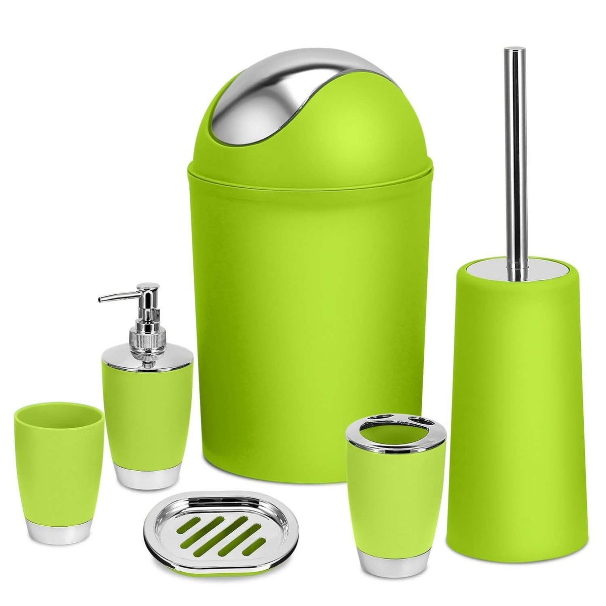 6-Piece Set: Bathroom Accessories-6-Piece Set: Bathroom Accessories