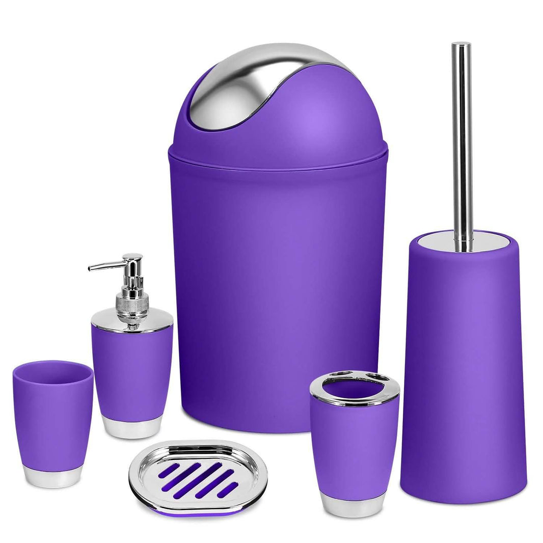 6-Piece Set: Bathroom Accessories-6-Piece Set: Bathroom Accessories