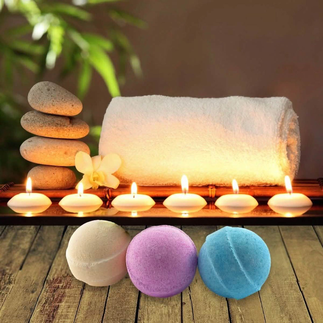 6-Piece Set: Organic Handmade Bath Bombs-6-Piece Set: Organic Handmade Bath Bombs