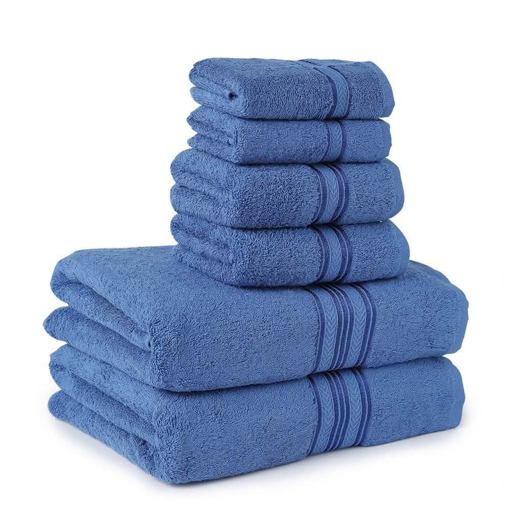 6-Piece: Ultra Soft Towel Set-6-Piece: Ultra Soft Towel Set