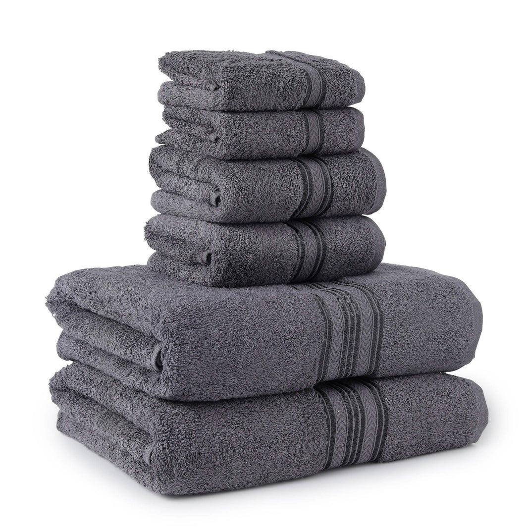 6-Piece: Ultra Soft Towel Set-6-Piece: Ultra Soft Towel Set