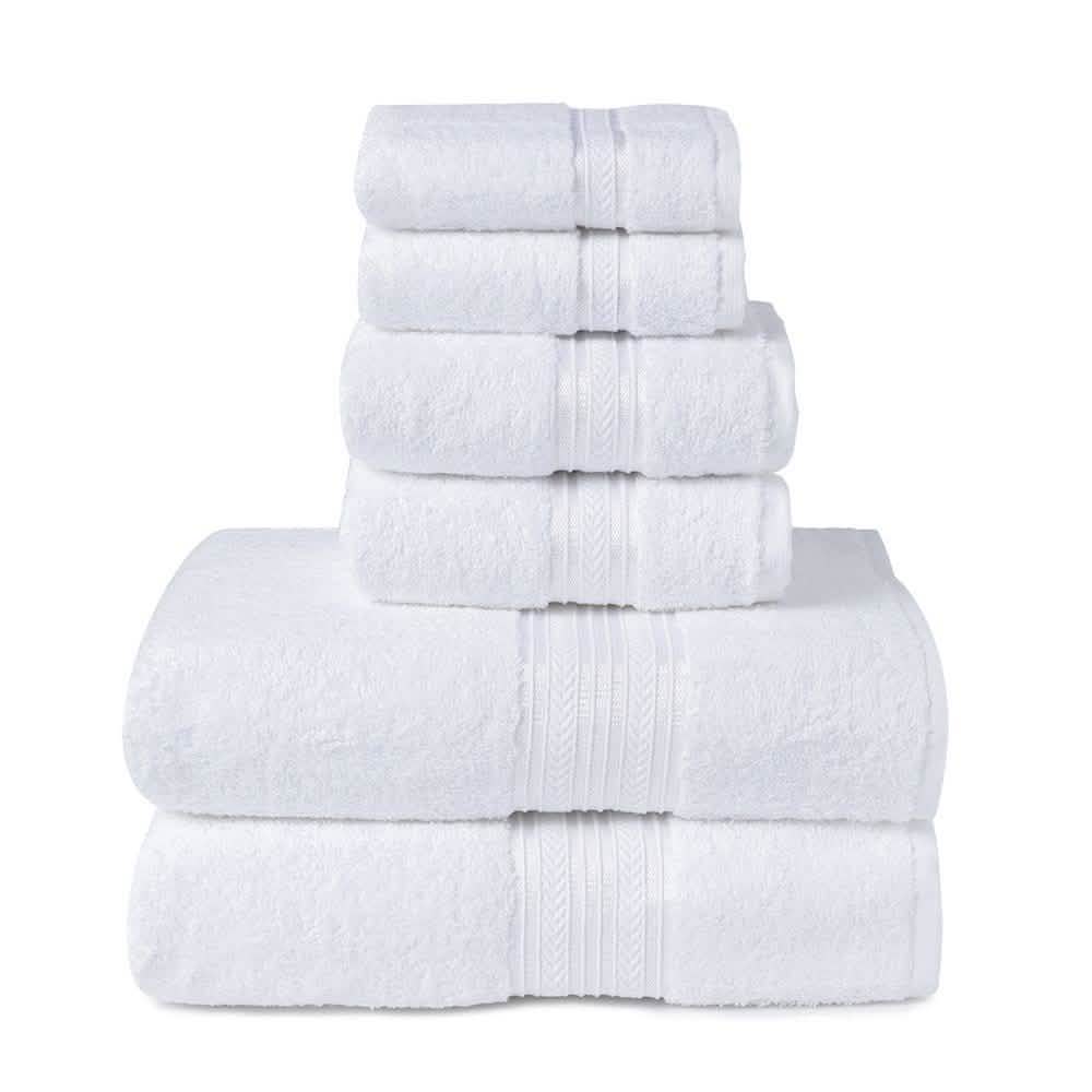 6-Piece: Ultra Soft Towel Set-6-Piece: Ultra Soft Towel Set