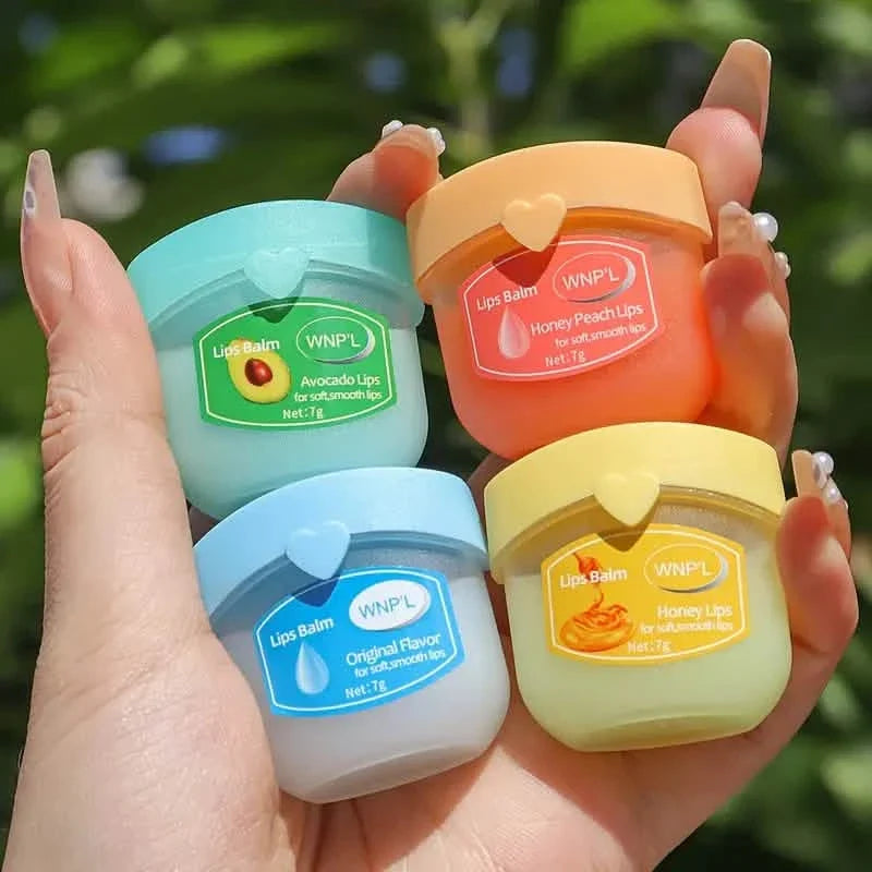 6-Pieces: Luxurious Glossy Lip Balm Set - Long-Lasting Hydration for Dry Lips-6-Pieces: Luxurious Glossy Lip Balm Set - Long-Lasting Hydration for Dry Lips