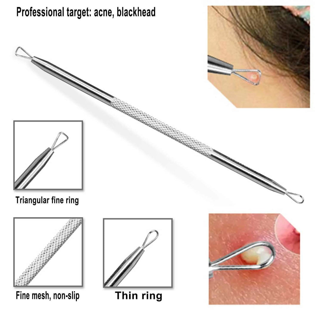 6-Pieces Set: Blackhead Remover Comedones Extractor Acne Removal Kit-6-Pieces Set: Blackhead Remover Comedones Extractor Acne Removal Kit