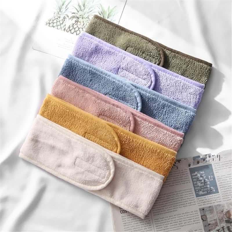 6-Pieces: Women's Face Wash Bath Makeup Hairband-6-Pieces: Women's Face Wash Bath Makeup Hairband