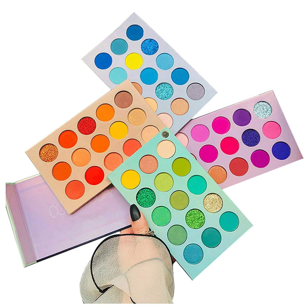 60 Colors Eyeshadow Palette 4-in-1 Color Board Makeup Palette Set-60 Colors Eyeshadow Palette 4-in-1 Color Board Makeup Palette Set
