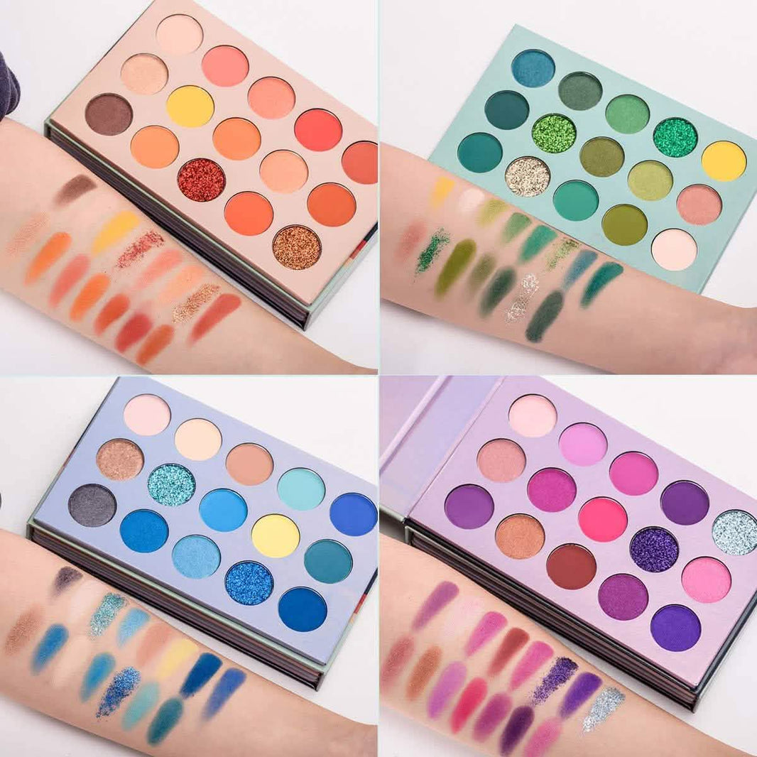 60 Colors Eyeshadow Palette 4-in-1 Color Board Makeup Palette Set-60 Colors Eyeshadow Palette 4-in-1 Color Board Makeup Palette Set