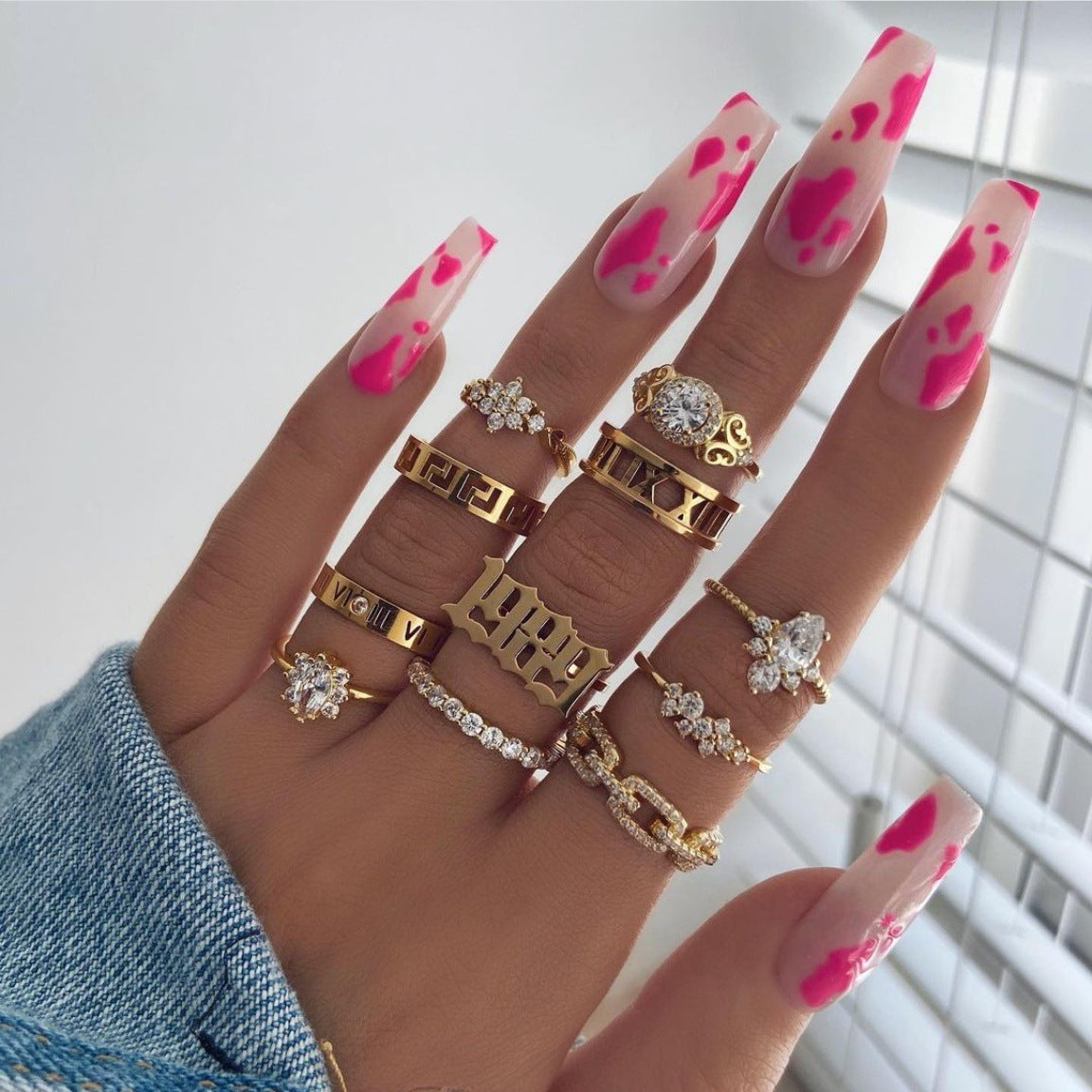 Long Ballet European And American Nails 24 Pieces-d79f424b7f85c4036c7ab0412b4ec7f2