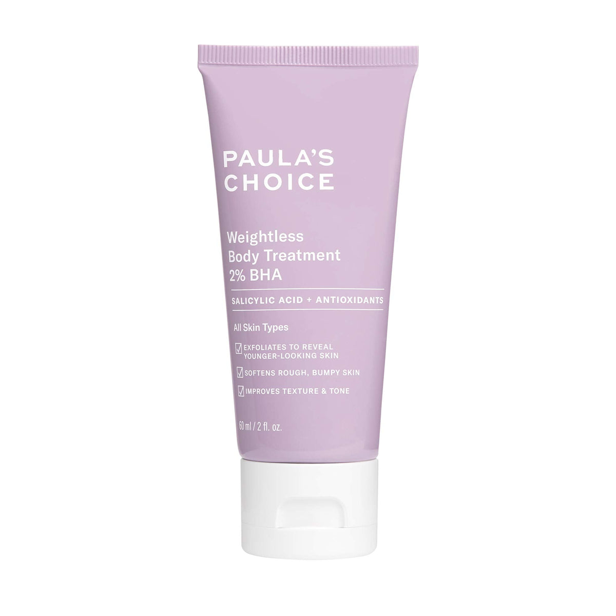 Paula's Choice Weightless Body Lotion Treatment 2% BHA, Salicylic Acid & Chamomile Lotion Exfoliant, Body Moisturizer for Keratosis Pilaris (KP) Prone Skin & Clogged Pores, Fragrance-Free-Paula's Choice Weightless Body Lotion Treatment 2% BHA, Salicylic Acid & Chamomile Lotion Exfoliant, Body Moisturizer for Keratosis Pilaris (KP) Prone Skin & Clogged Pores, Fragrance-Free