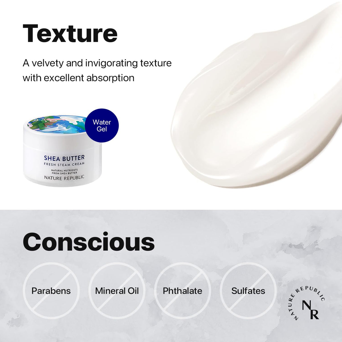 Nature Republic Shea Butter Fresh Steam Cream-Nature Republic Shea Butter Fresh Steam Cream