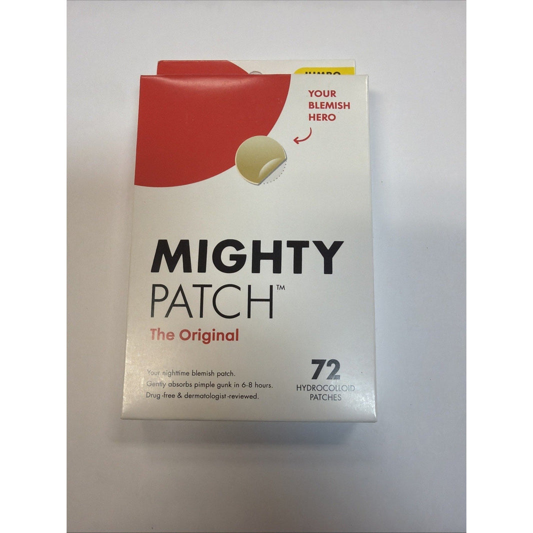 2x 72 count Hero Mighty Patch Original Blemish Treatment (144) total-2x 72 count Hero Mighty Patch Original Blemish Treatment (144) total