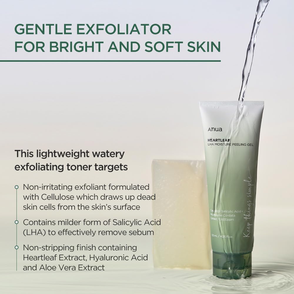 Anua Heartleaf LHA Moisture Peeling Gel-Anua Heartleaf LHA Moisture Peeling Gel